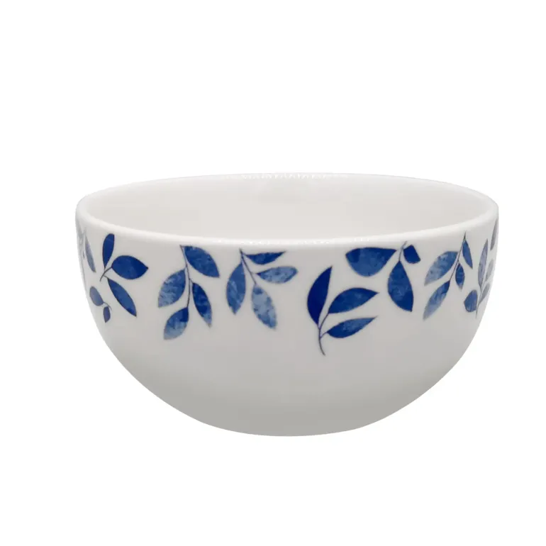 MG HOME | LIŚCIE ZESTAW SERWIS OBIADOWO KAWOWY Z PORCELANY 30 EL MIX