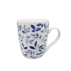 MG HOME | LIŚCIE ZESTAW SERWIS OBIADOWO KAWOWY Z PORCELANY 30 EL MIX