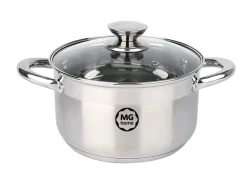 MG HOME | MODERNO STEEL BRUSHED KOMPLET GARNKÓW 8 EL.