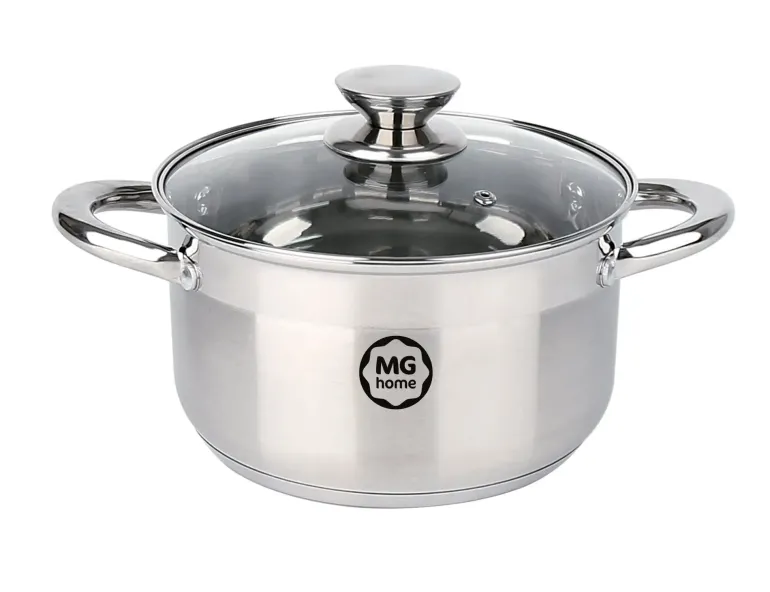 MG HOME | MODERNO STEEL BRUSHED KOMPLET GARNKÓW 9 EL.