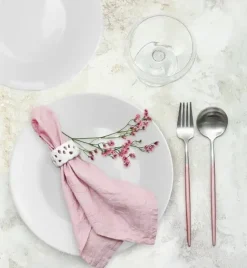 MG HOME OPAL ABRIA KOMPLET SERWIS OBIADOWY + FILIŻANKI 30 EL 6 OS BIAŁY