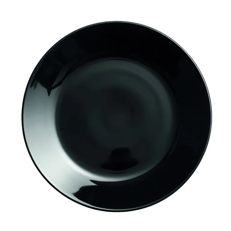 MG HOME OPAL FERA CZARNY KOMPLET OBIADOWY 18 EL 6 OS OKRĄGŁY