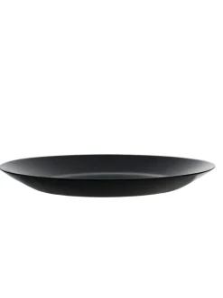 MG HOME OPAL FERA CZARNY KOMPLET OBIADOWY 18 EL 6 OS OKRĄGŁY