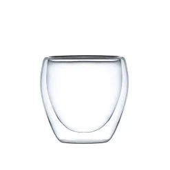 MG HOME RENZA Szklanka termiczna 250 ml / borokrzemowa