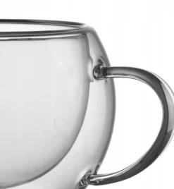 MG HOME | RENZA Zestaw 2 filiżanek termicznych z uchem 300 ml