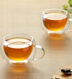 MG HOME | RENZA Zestaw 6 filiżanek termicznych z uchem 300 ml