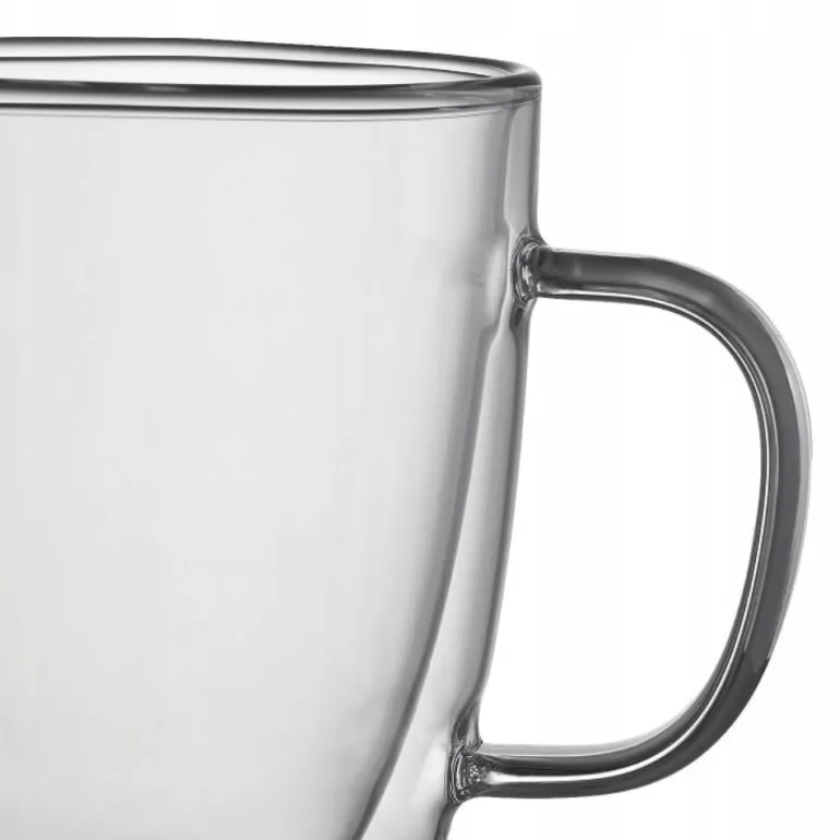MG HOME RENZA Zestaw 2 szklanek termicznych z uchem 350 ml