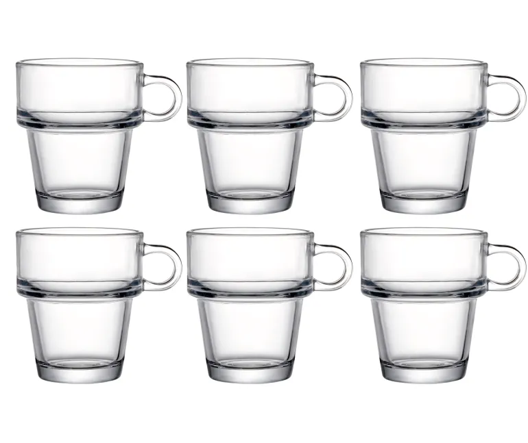 MG HOME TORRE ZESTAW SZKLANEK DO SZTAPLOWANIA 6x250 ML