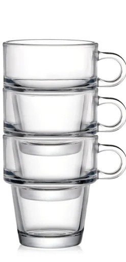 MG HOME TORRE ZESTAW SZKLANEK DO SZTAPLOWANIA 6x250 ML