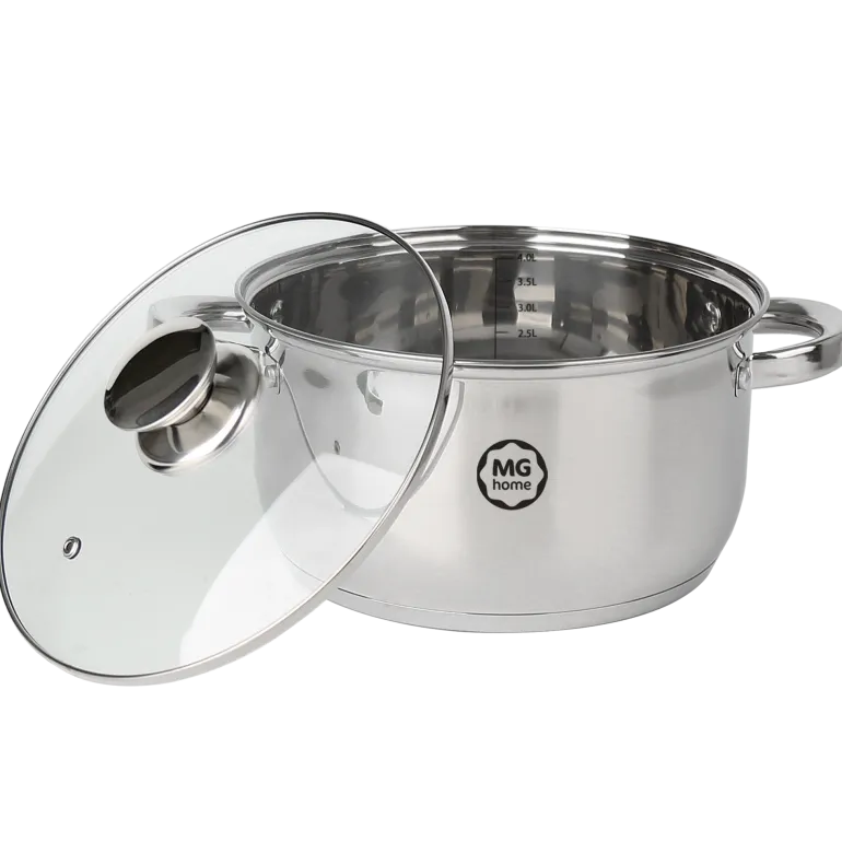MG HOME VERSO KOMPLET GARNKI 8 EL. STAL NIERDZEWNA
