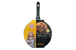 MG HOME | Wok 28 cm z pokrywką / powłoka non-stick