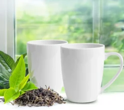 MG HOME | ZESTAW KUBKÓW PORCELANOWYCH CLASSIC 6x360 ml