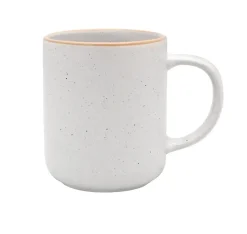 MG HOME | ZESTAW KUBKÓW Z KAMIONKI ARTENA WHITE 6x400 ml