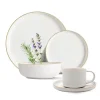 MG HOME | ZESTAW OBIADOWO KAWOWY Z KAMIONKI ARTENA WHITE 20 EL / 4 OS