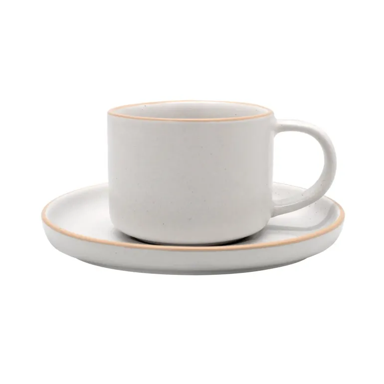 MG HOME | ZESTAW OBIADOWO KAWOWY Z KAMIONKI ARTENA WHITE 20 EL / 4 OS