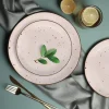 MG HOME | ZESTAW OBIADOWY Z PORCELANY GEMMA PINK 54 EL / 18 OS