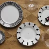 ĆMIELÓW ALASKA G539 DAMA KIER Spodek pod filiżankę 14 cm / duże kółko / porcelana