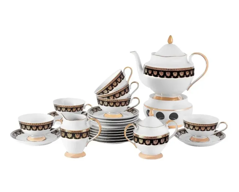 ĆMIELÓW ASTRA G339 ELLADA Zestaw do herbaty 23 el / 6 osób / porcelana