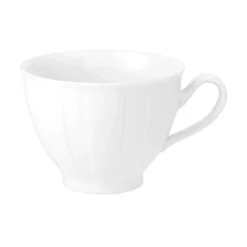 ĆMIELÓW OKTAWA 0001 BIAŁA Zestaw kawowy 21 el / 6 osób / porcelana