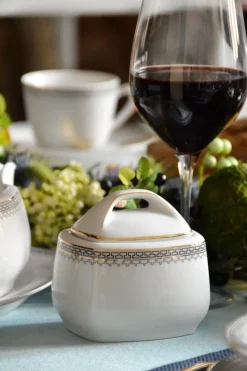 ĆMIELÓW PUŁASKI 8051 GRECKA DROGA Zestaw kawowy 22 el / 6 osób / porcelana