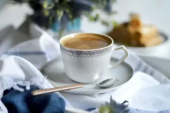 ĆMIELÓW PUŁASKI 8051 GRECKA DROGA Zestaw kawowy 22 el / 6 osób / porcelana