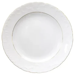 ĆMIELÓW ROCOCO 3604 ZŁOTA LINIA Zestaw obiadowy 18 el / 6 osób / porcelana