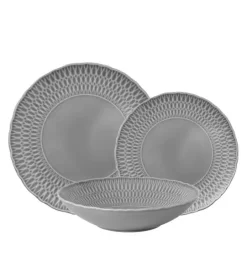 ĆMIELÓW SOFIA LB01 KSIĘŻYCOWA Zestaw obiadowy 18 el / 6 osób / porcelana
