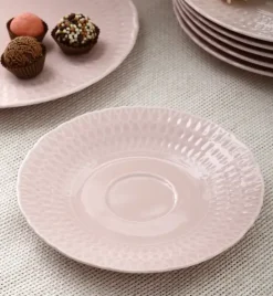 ĆMIELÓW SOFIA LB07 RÓŻANA Spodek pod filiżankę 15,7 cm / porcelana