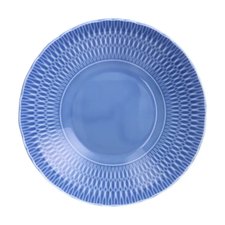 ĆMIELÓW SOFIA LB03 SZAFIROWA Zestaw obiadowy 18 el / 6 osób / porcelana