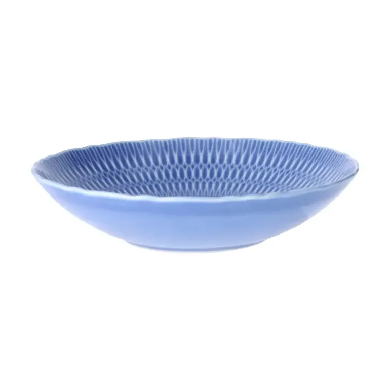 ĆMIELÓW SOFIA LB03 SZAFIROWA Zestaw obiadowy 18 el / 6 osób / porcelana