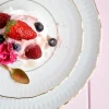 ĆMIELÓW SOFIA 3604 ZŁOTA LINIA Zestaw obiadowy 18 el / 6 osób / porcelana