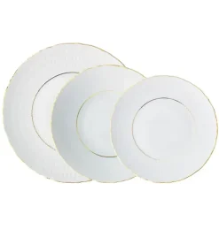 ĆMIELÓW SOFIA 3604 ZŁOTA LINIA Zestaw obiadowy 18 el / 6 osób / porcelana