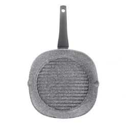 MONETA SINFONIA Patelnia grillowa 28 cm powłoka nieprzywierająca Artech Stone / indukcja