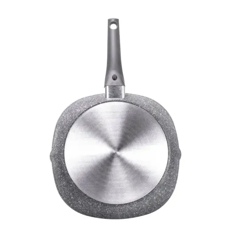 MONETA SINFONIA Patelnia grillowa 28 cm powłoka nieprzywierająca Artech Stone / indukcja
