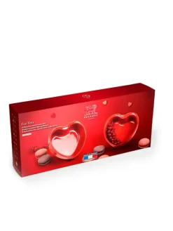 PEUGEOT APPOLIA Naczynia ceramiczne serce 350 ml 2 szt.