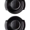 PEUGEOT APPOLIA Naczynia ceramiczne okrągłe 200 ml 2 szt. czarne