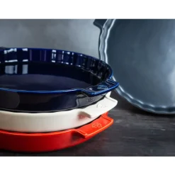 PEUGEOT APPOLIA Naczynie do tarty / 28 cm / czerwone