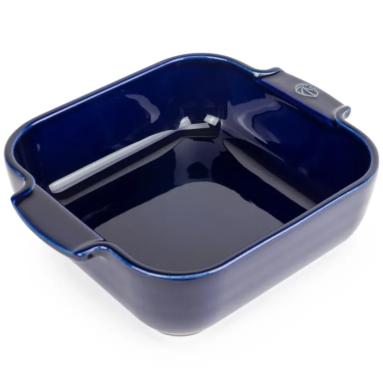 PEUGEOT APPOLIA Naczynie do zapiekania kwadratowe 36 cm / niebieskie
