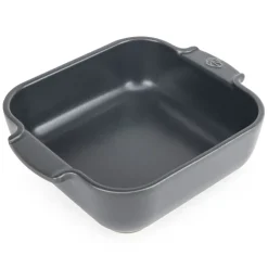 PEUGEOT APPOLIA Naczynie kwadratowe / 28 cm / szare