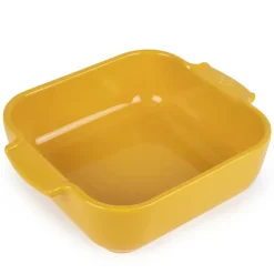 PEUGEOT APPOLIA Naczynie kwadratowe 21 cm żółte