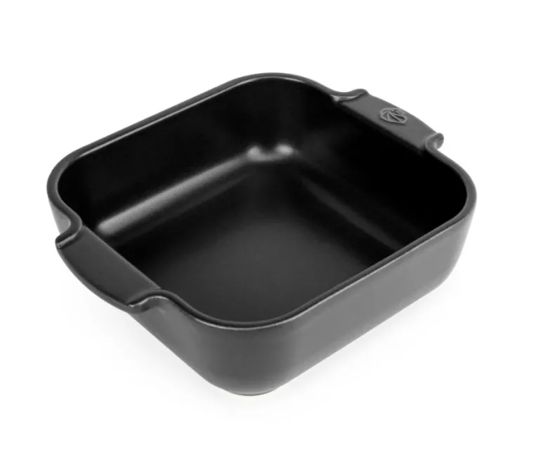 PEUGEOT APPOLIA Naczynie kwadratowe / 21 cm / czarne