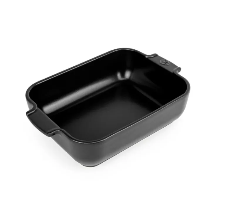 PEUGEOT APPOLIA Naczynie prostokątne / 25 cm / czarne