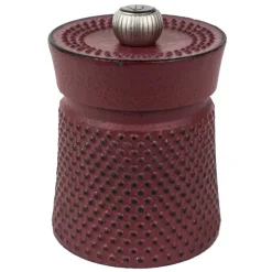 PEUGEOT BALI CAST IRON Młynek do pieprzu 8 cm / czerwony