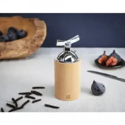 PEUGEOT ISEN Młynek do przypraw i długiego pieprzu 16 cm / drewno bukowe