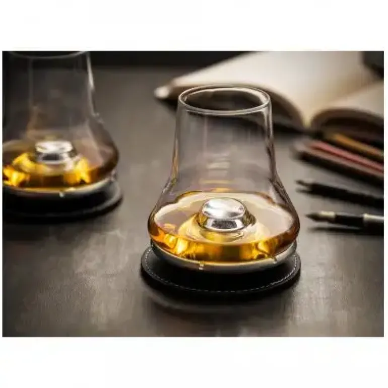 PEUGEOT LES IMPITOYABLES Szklanka do degustacji whisky 380 ml + podstawka chłodząca