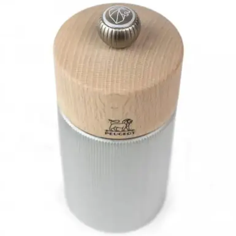 PEUGEOT LINE Młynek do soli 12 cm / natural aluminium
