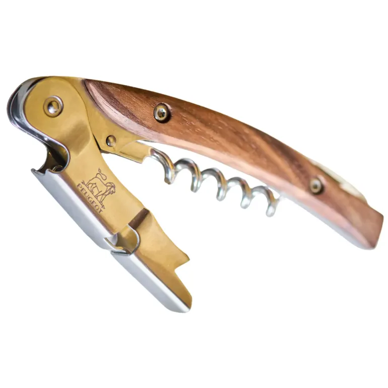 PEUGEOT MALBEC Trybuszon korkociąg otwieracz do wina 13 cm jasne drewno