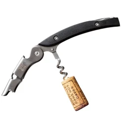 PEUGEOT MALBEC Trybuszon korkociąg otwieracz do wina 13 cm czarny