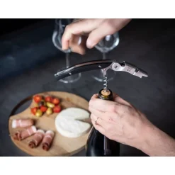 PEUGEOT MALBEC Trybuszon korkociąg otwieracz do wina 13 cm czarny