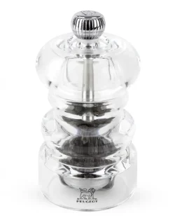 PEUGEOT NANCY Młynek do pieprzu 9 cm / akryl + stal nierdzewna